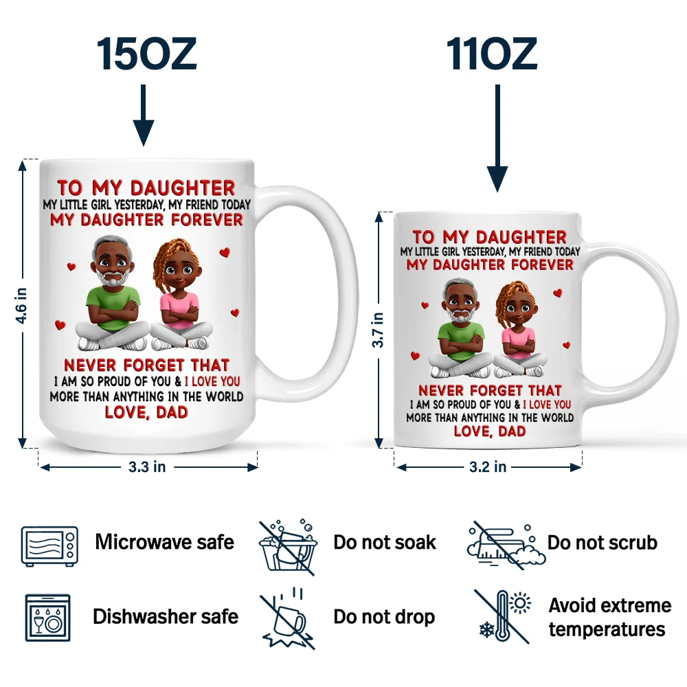 My Friend Today My Child Forever - Personalized Mug - Image 4