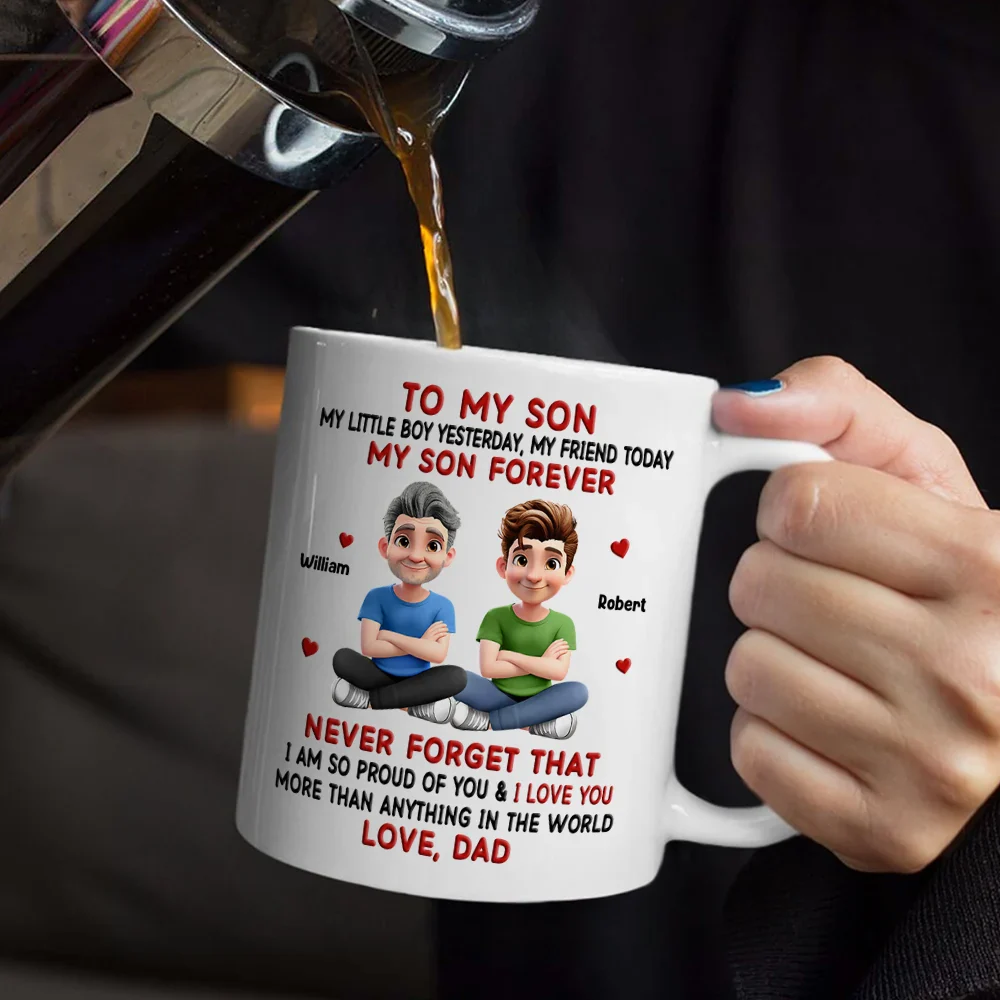 My Friend Today My Child Forever - Personalized Mug - Image 5