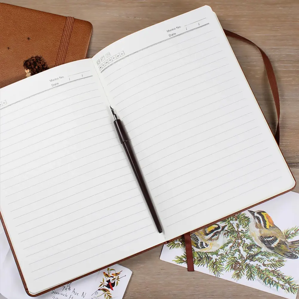 My Pregnancy Journal - Personalized Leather Journal - Image 2