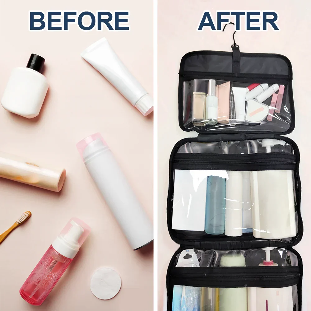 Never Let Anyone Dull Your Sparkle - Personalized Toiletry Bag - Image 5