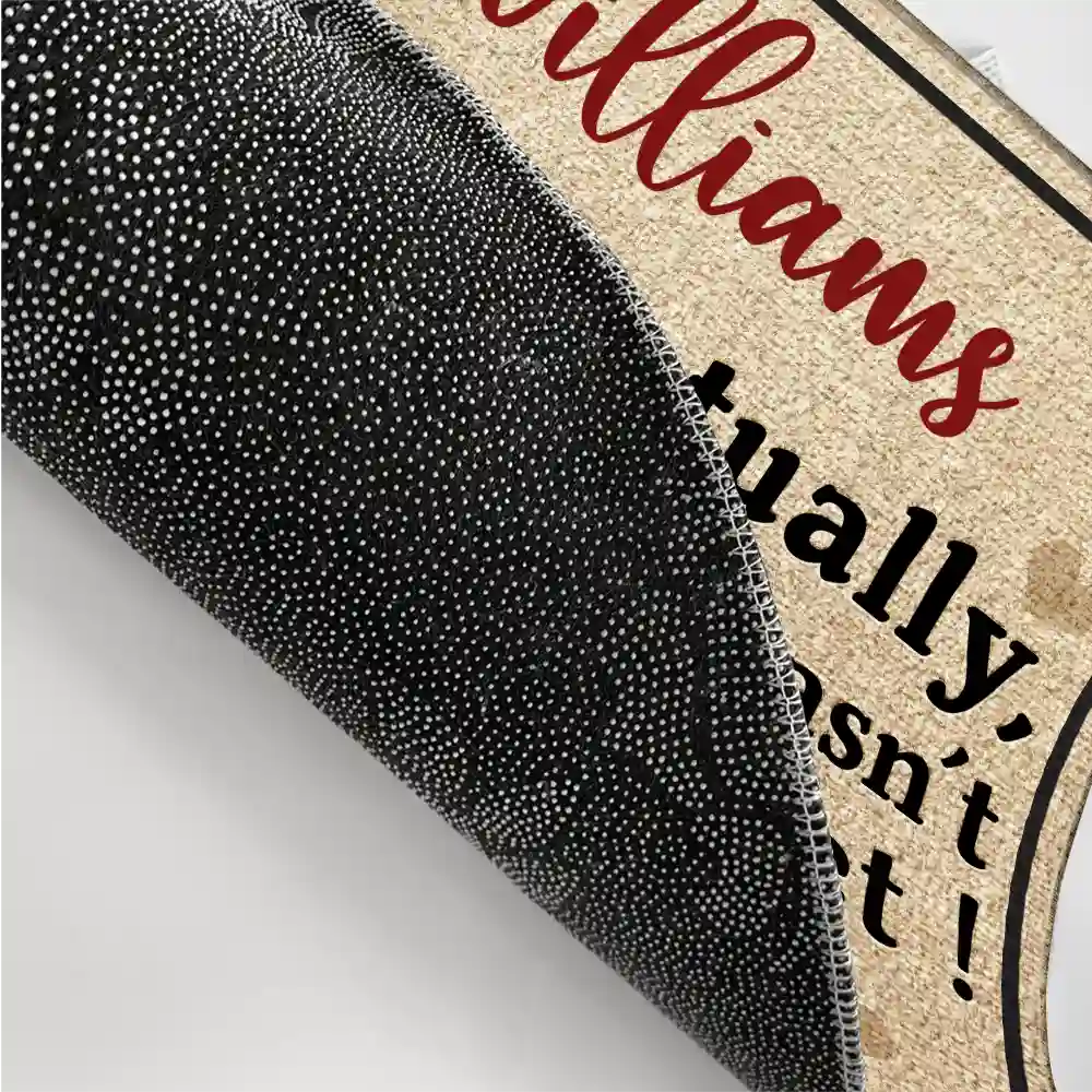 New Version Couple Eventually He Just Hasn't Asked Yet - Personalized Doormat - Image 3