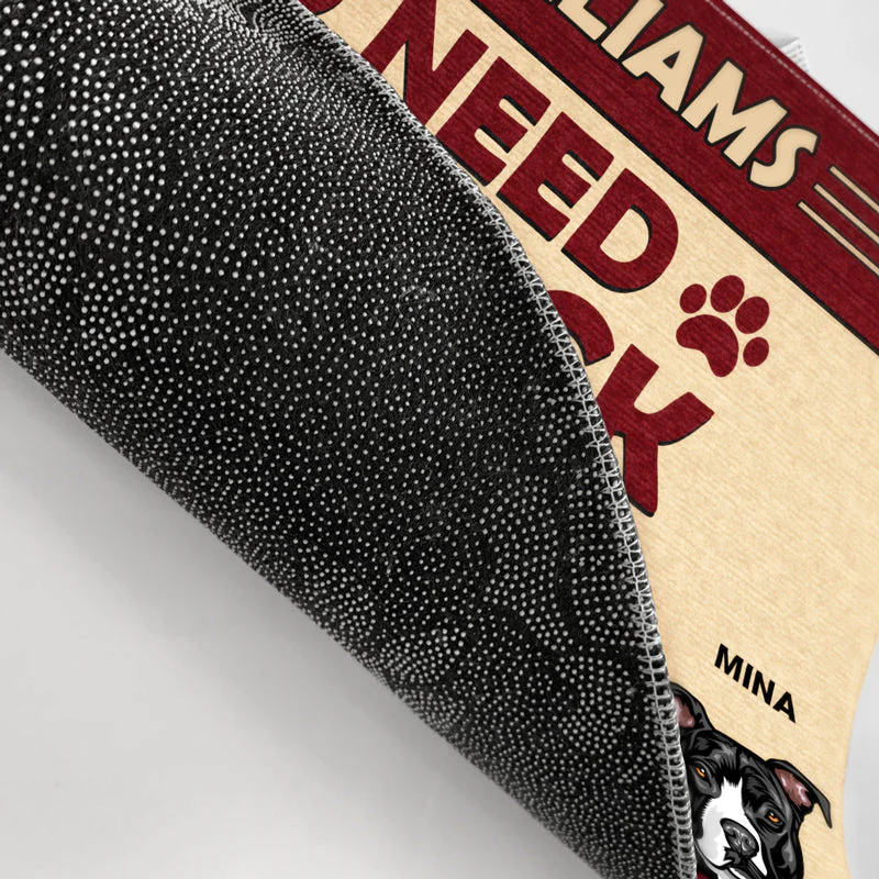 No Need To Knock - Dog Lover Gift - Personalized Custom Doormat - Image 3