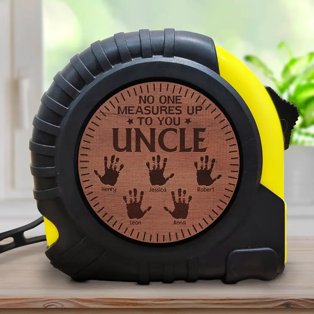 No One Measures Up To You Dad - Personalized Tape Measure - Image 2