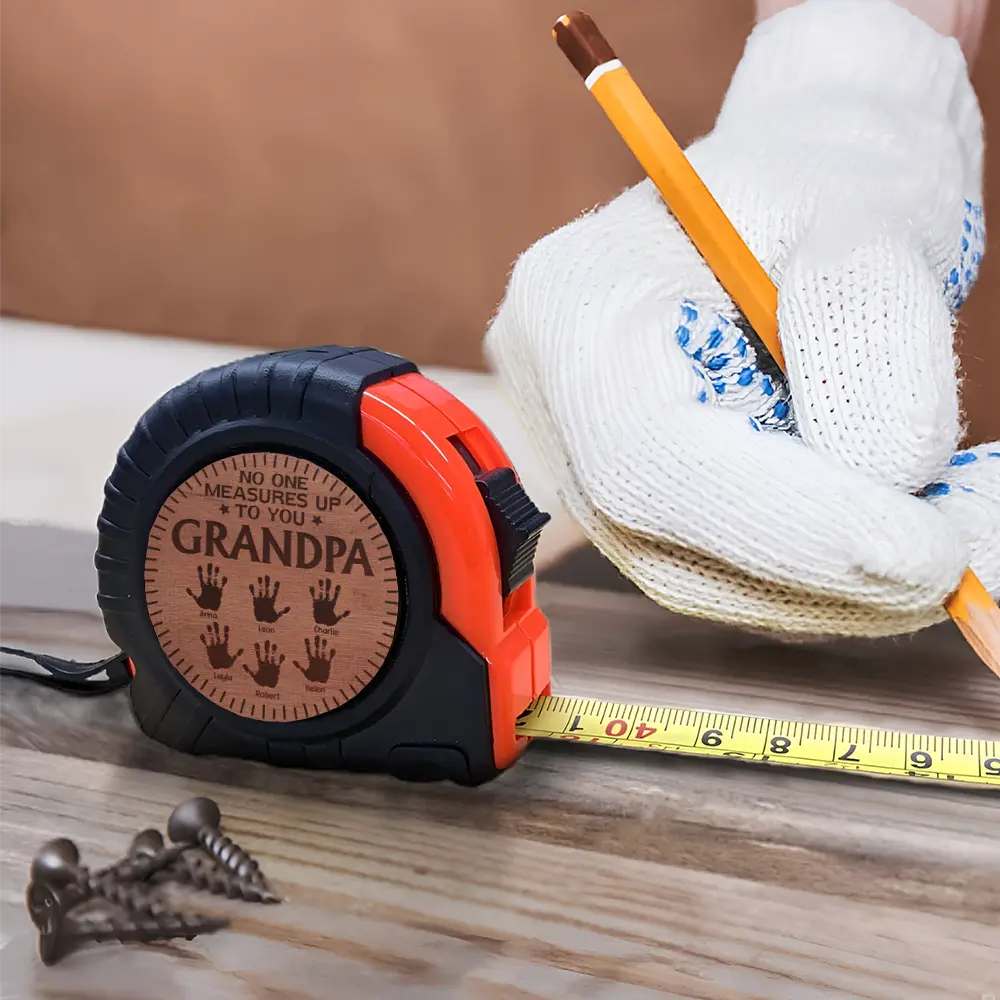 No One Measures Up To You Dad - Personalized Tape Measure - Image 4