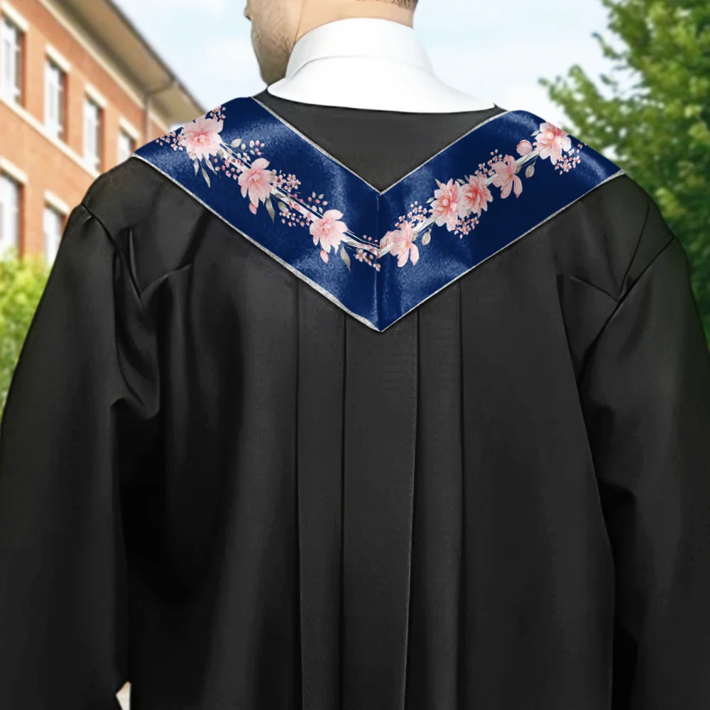 Nursing Flower Graduation - Personalized Stoles - Image 3