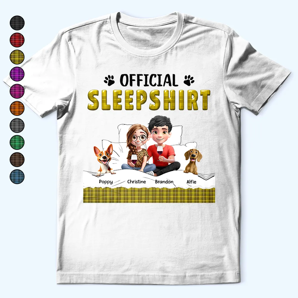 Official Sleepshirt 3D Effect - Personalized T Shirt - Image 2