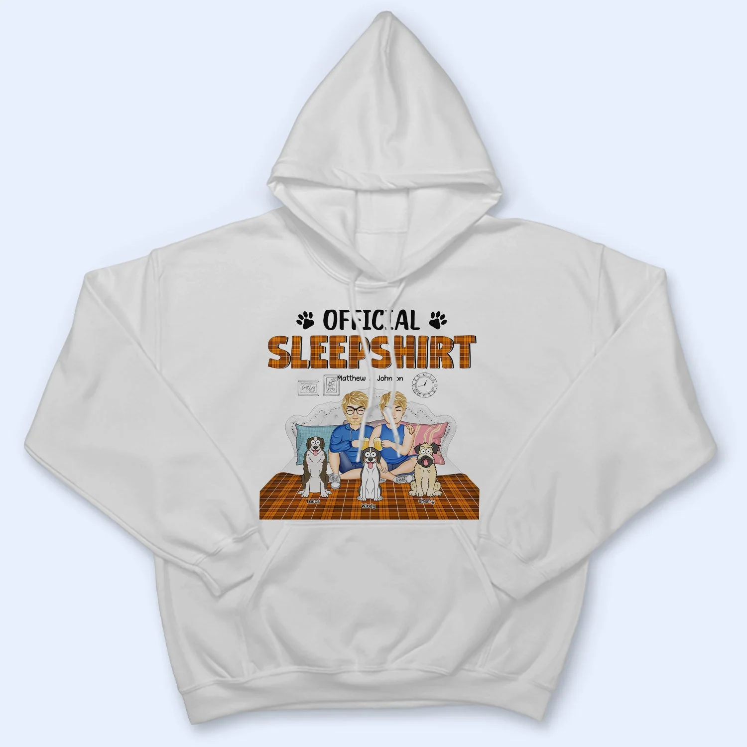 Official Sleepshirt - Gift For Pet Lovers - Personalized T Shirt - Image 4