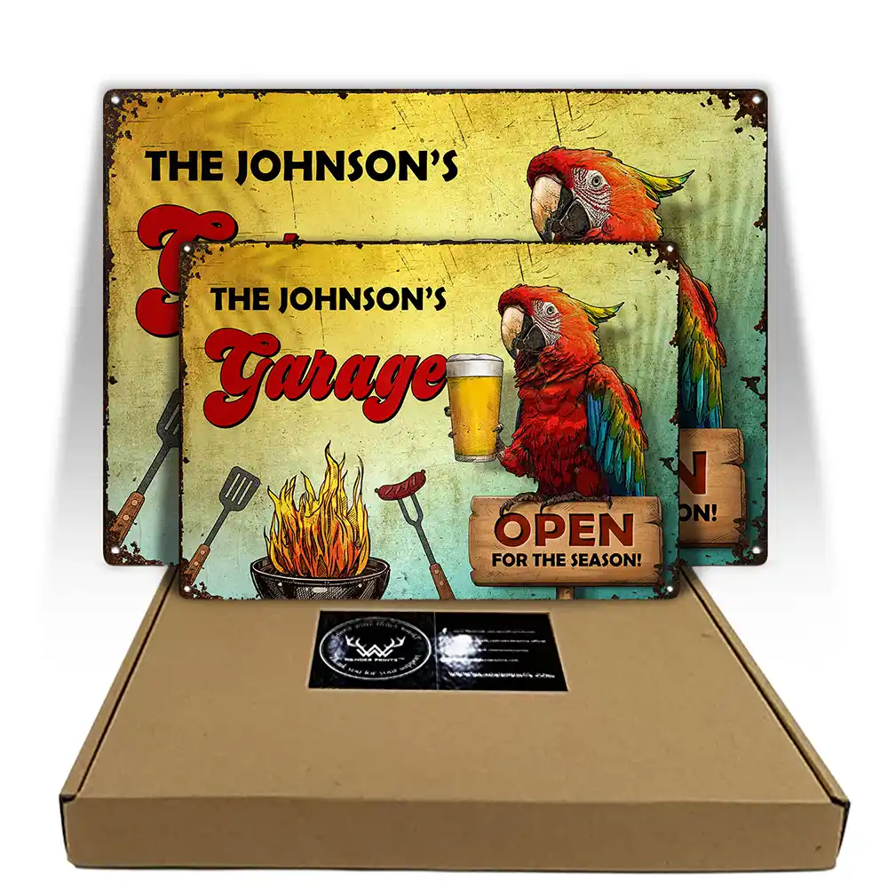 Open For The Season - Personalized Classic Metal Signs - Image 5