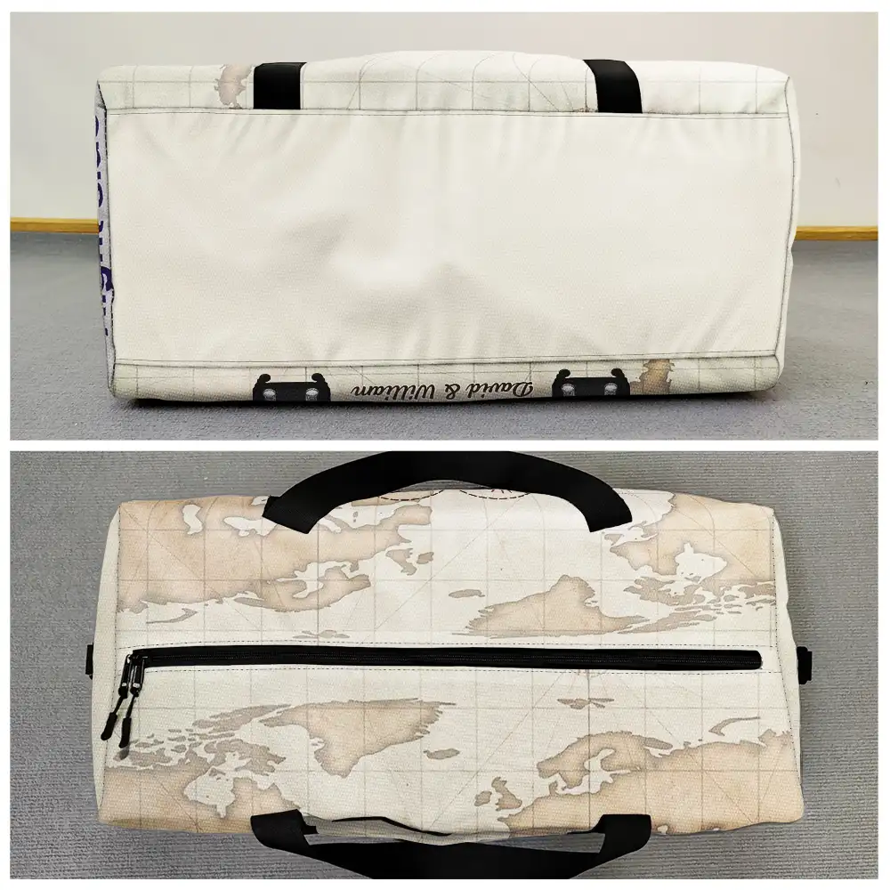 Our Adventure Bag Travel Couples - Personalized Duffle Bag - Image 4