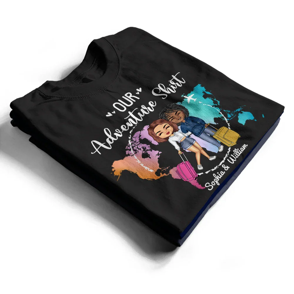 Our Adventure Shirt - Personalized T Shirt - Image 2