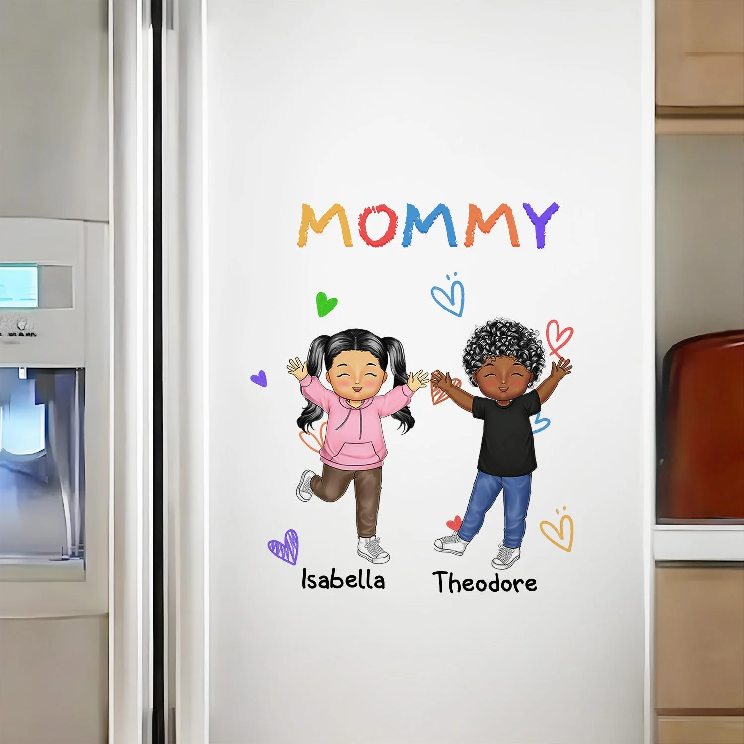 Our Grandkids - Loving Gift For Grandma, Grandparents, Mother - Personalized Decor Decal - Image 4