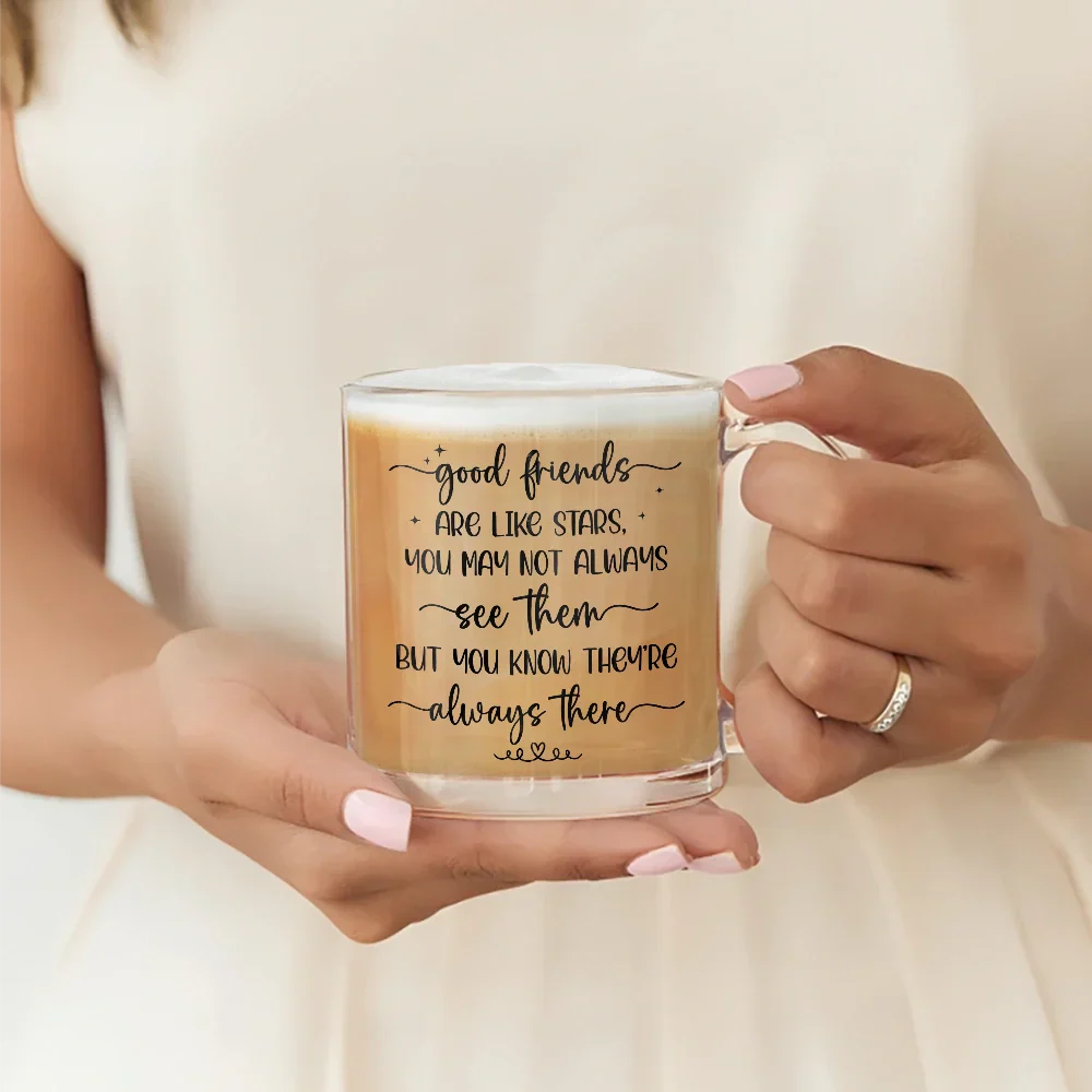 Our Memories Are Countless Our Friendship Is Endless - Personalized Glass Mug - Image 3