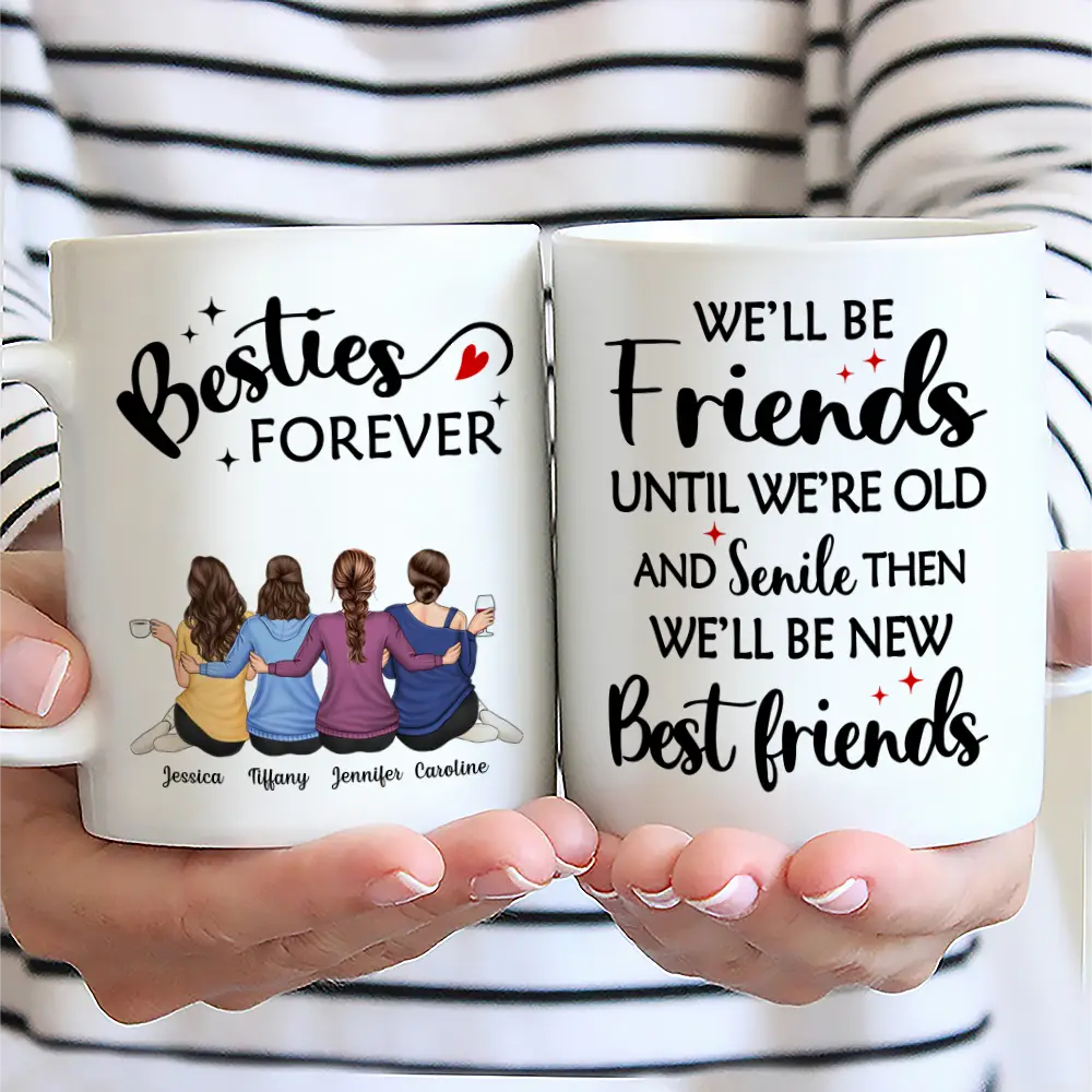 Our Memories Are Countless Our Friendship Is Endless - Personalized Mug - Image 2