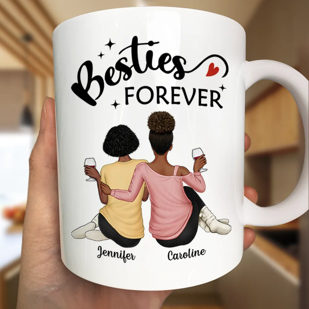 Our Memories Are Countless Our Friendship Is Endless - Personalized Mug - Image 3