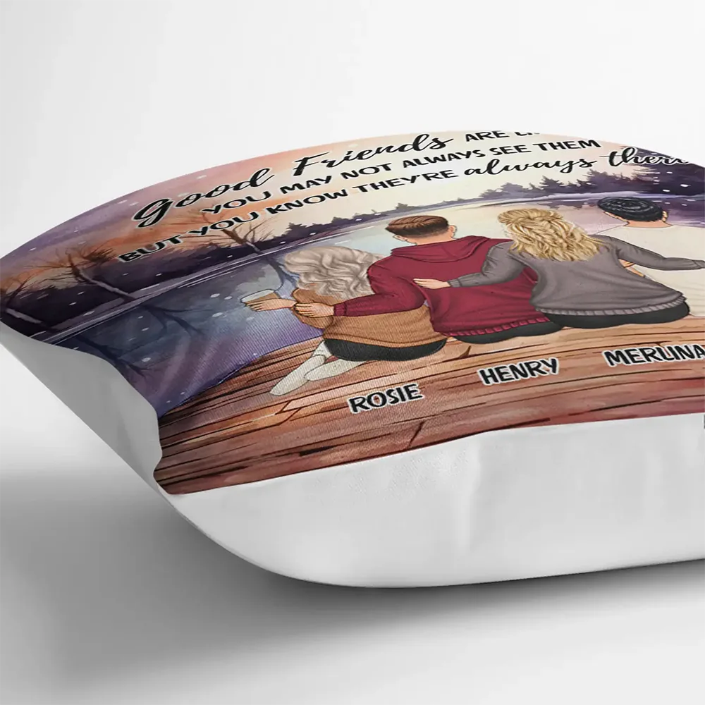 Our Memories Are Countless Our Friendship Is Endless - Personalized Pillow - Image 3