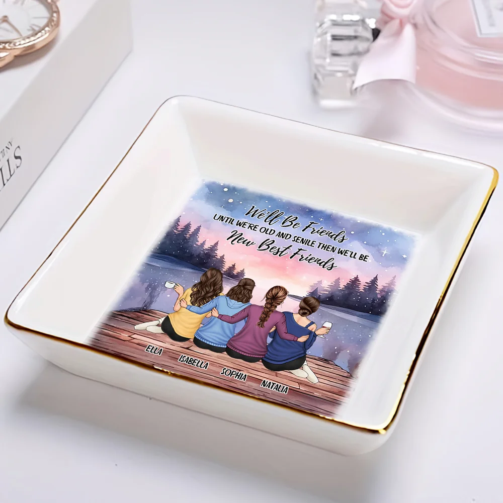 Our Memories Are Countless Our Friendship Is Endless - Personalized Ring Dish - Image 2