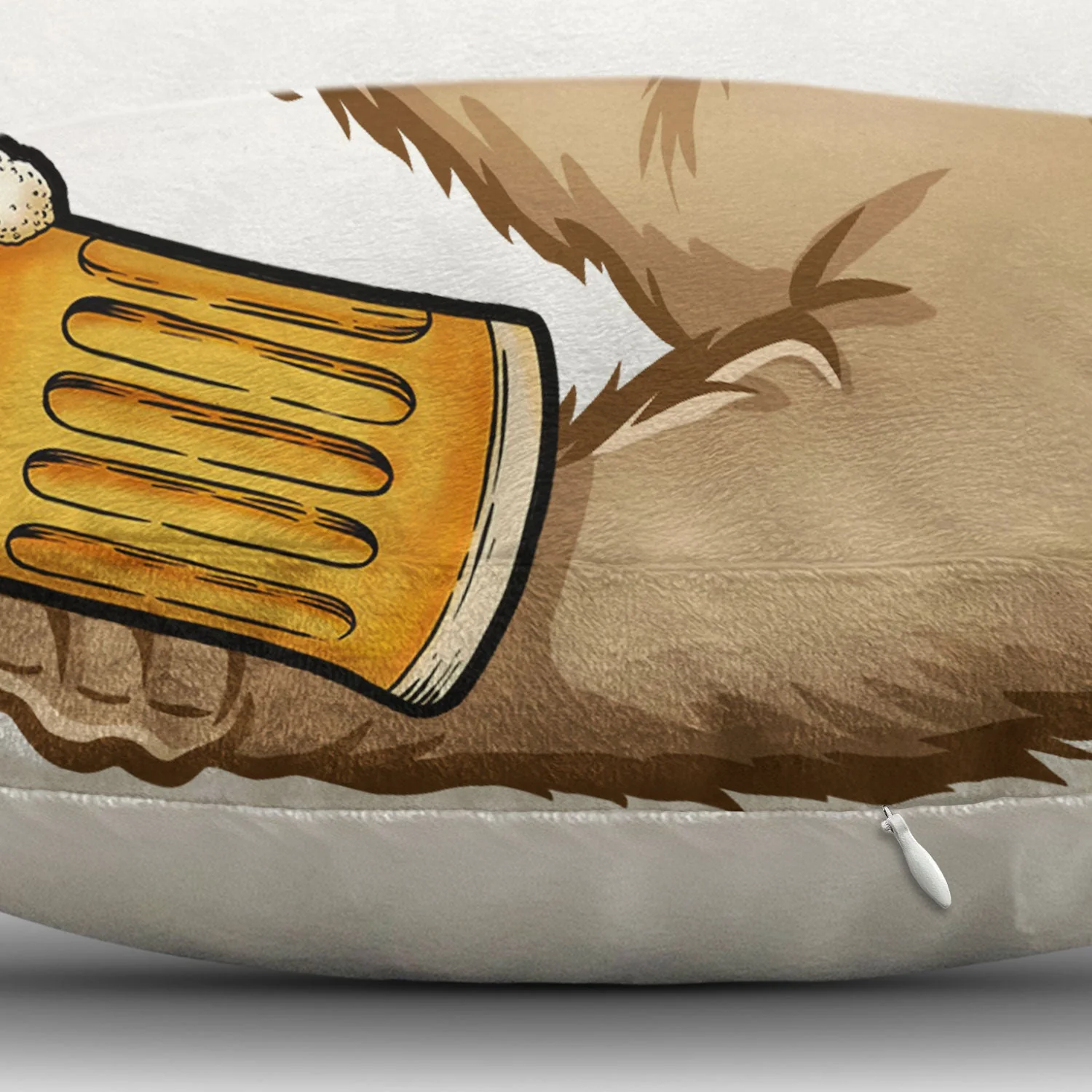 Papa Bear - Gift For Fathers - Personalized Custom Shaped Pillow - Image 4