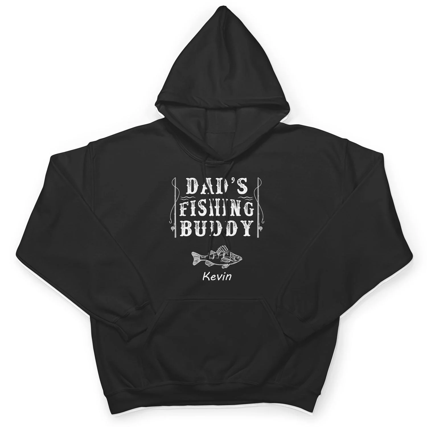 Papa's Fishing Buddies - Personalized T Shirt - Image 4