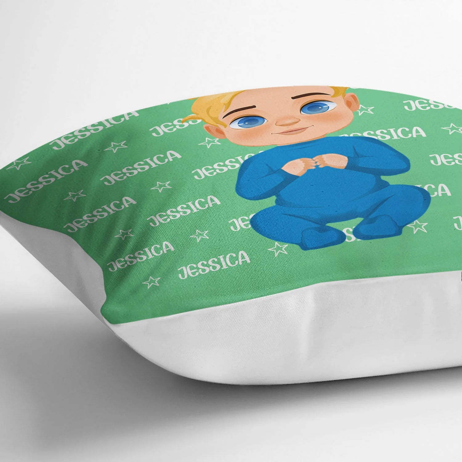 Custom Photo Baby Name - Gift For Kids, Grandchildren - Personalized Pillow - Image 4