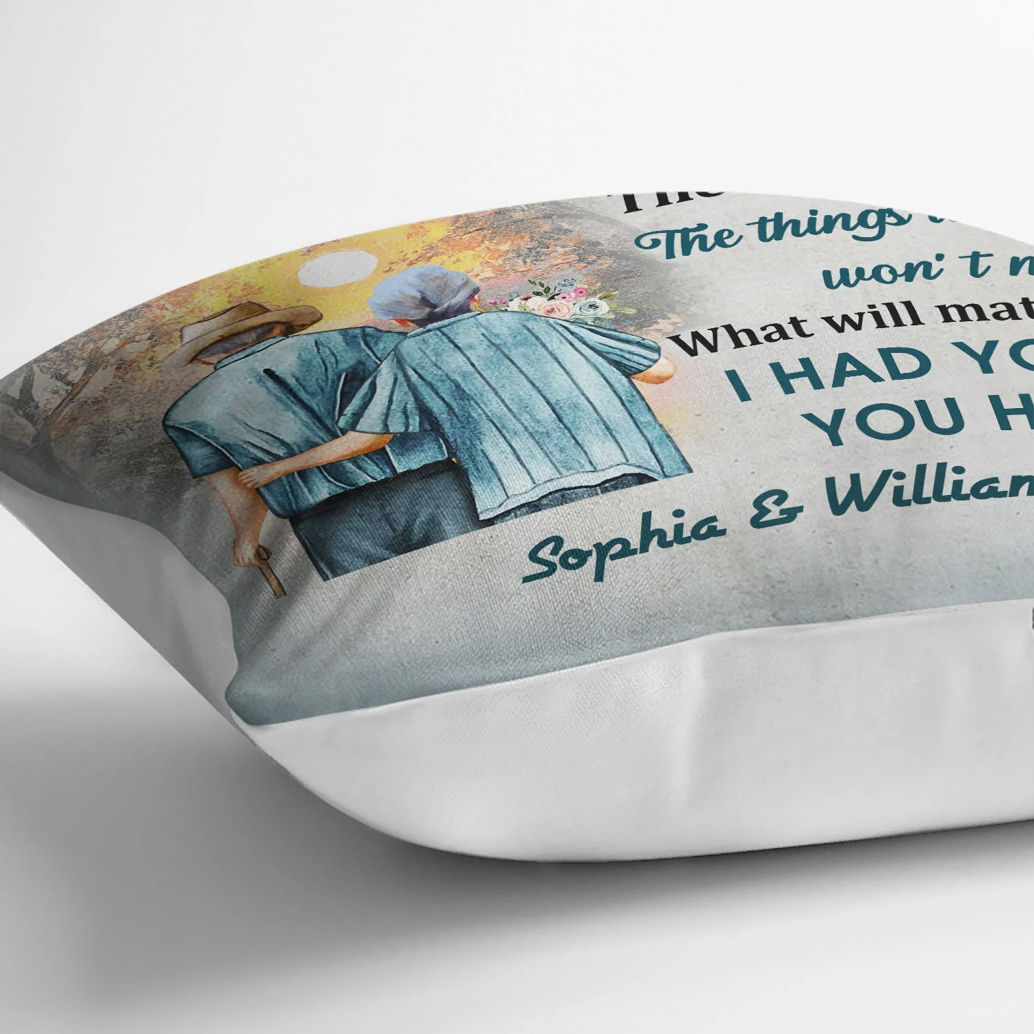 Personalized Family Old Couple When We Get Customized Pillow - Image 3