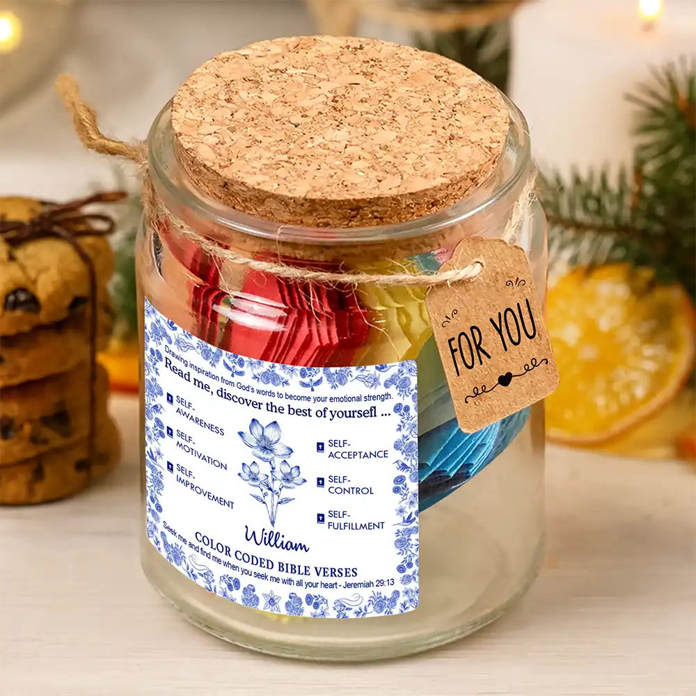 Read Me Discorver The Best Of - Personalized Bible Verse Jar - Image 6