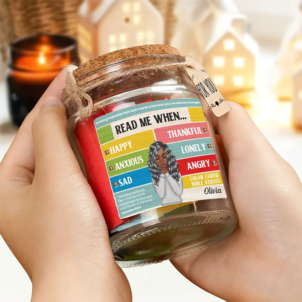 Read Me When - Personalized Bible Verse Jar - Image 2