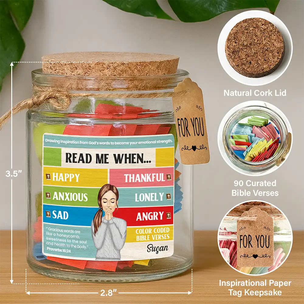 Read Me When - Personalized Bible Verse Jar - Image 3