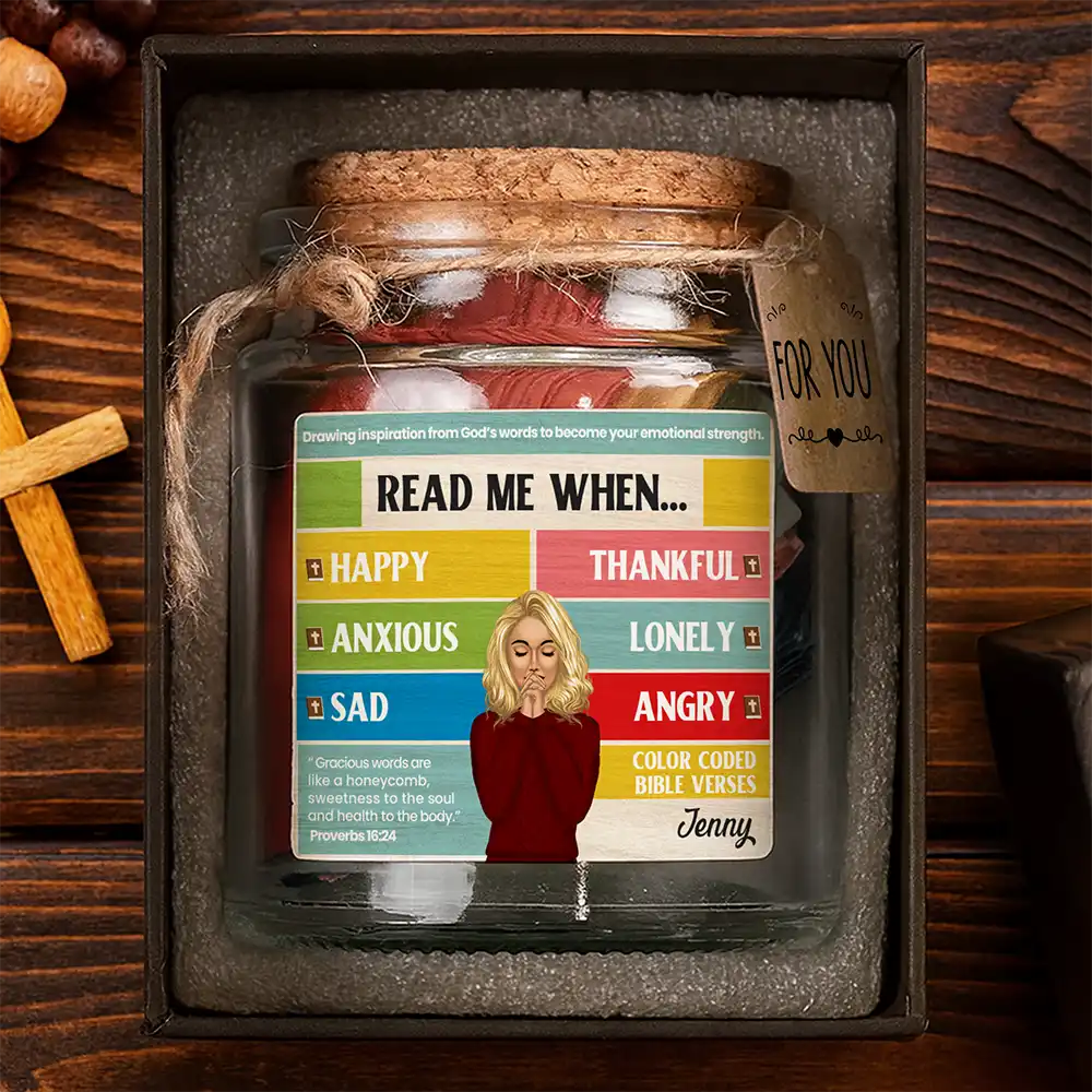 Read Me When - Personalized Bible Verse Jar - Image 5