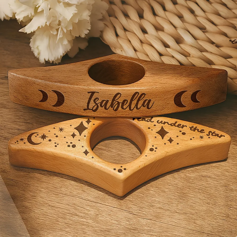 Read Under The Star - Personalized Book Page Holder - Image 3