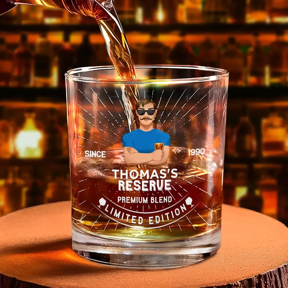Reserve Limited Edition - Personalized Whiskey Glass - Image 4