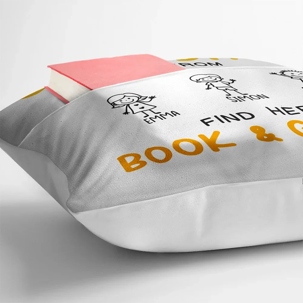 Reserved For Grandad Daddy - Personalized Pocket Pillow - Image 4
