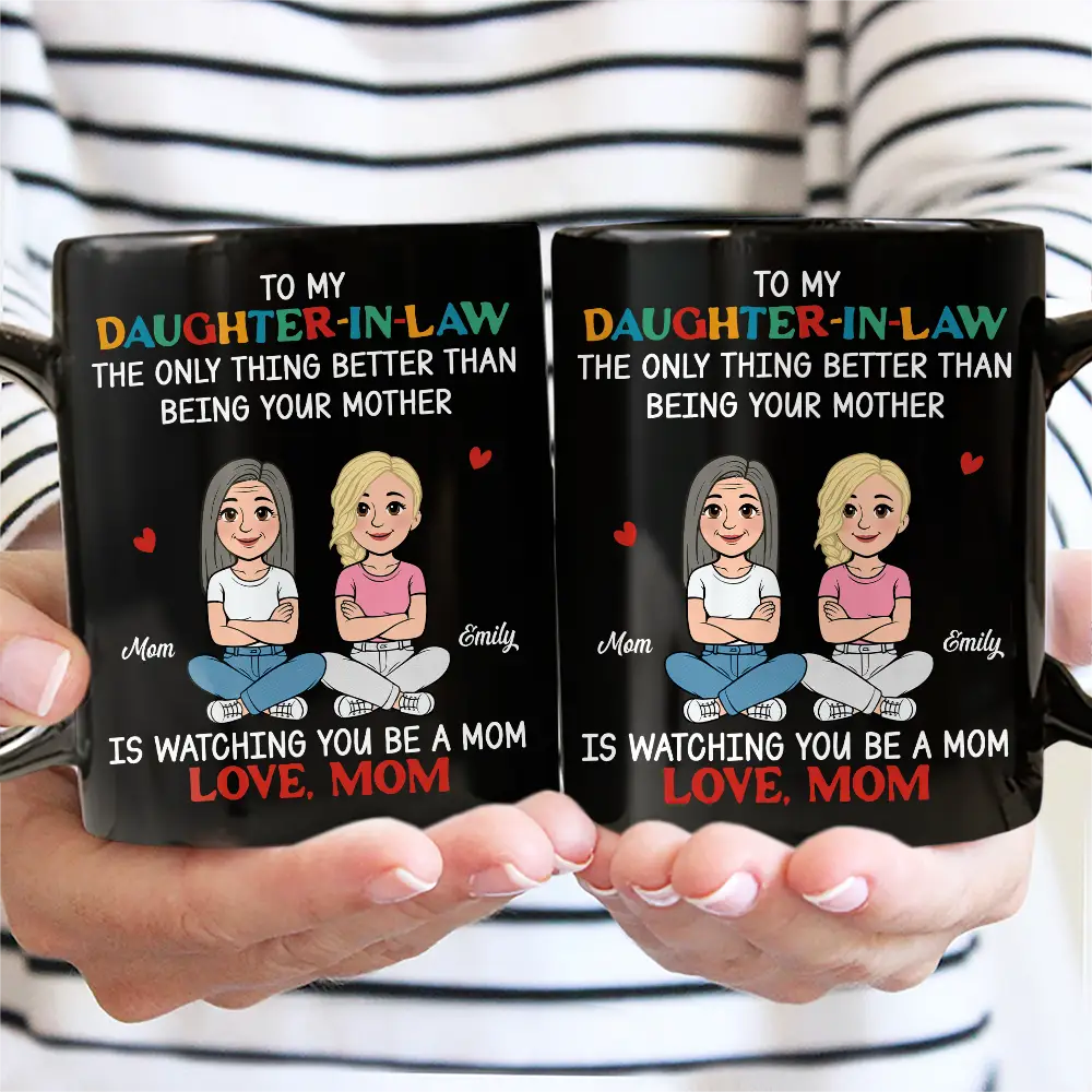 Retro Style The Only Thing Better Than Being Your Mother - Personalized Mug - Image 2