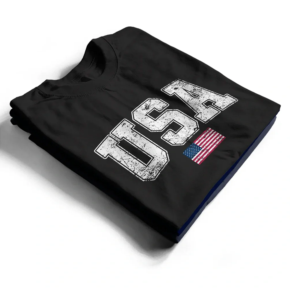 Retro USA Flag - T Shirt - Image 3