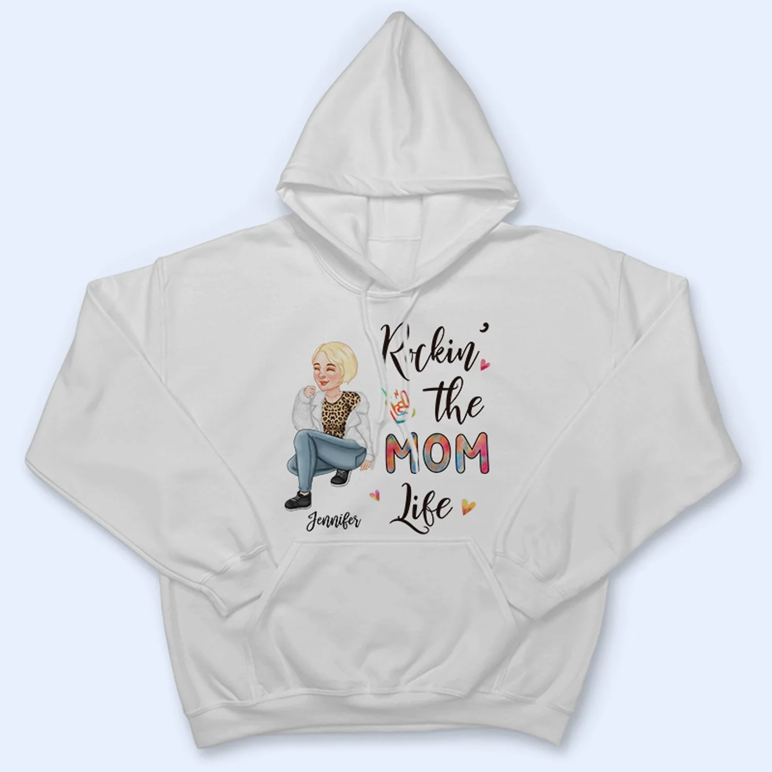 Rockin' The Nana Life - Gift For Grandma, Mom - Personalized T Shirt - Image 4