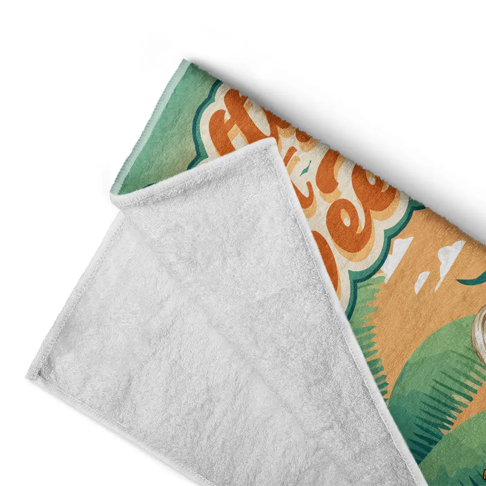 Salty But Sweet - Personalized Beach Towel - Image 4