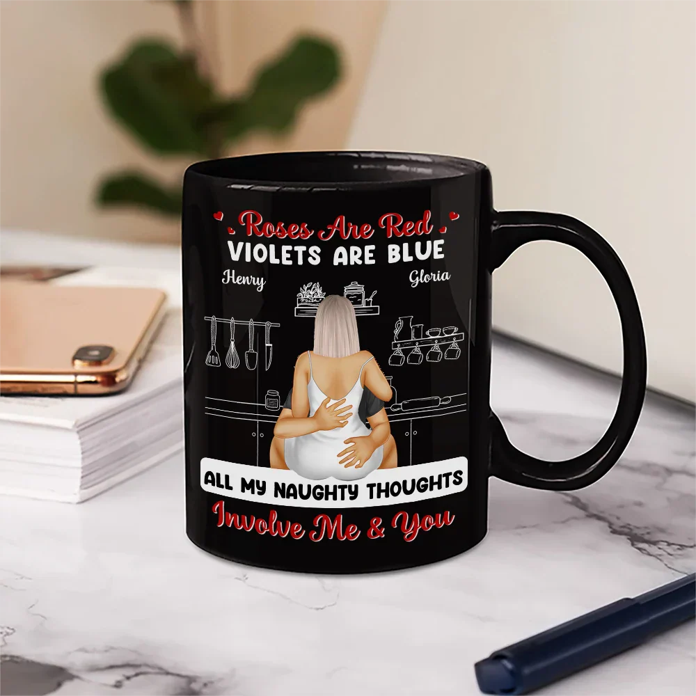 Sexy Couple Roses Are Red The Morning Is Foggy - Personalized Mug - Image 5