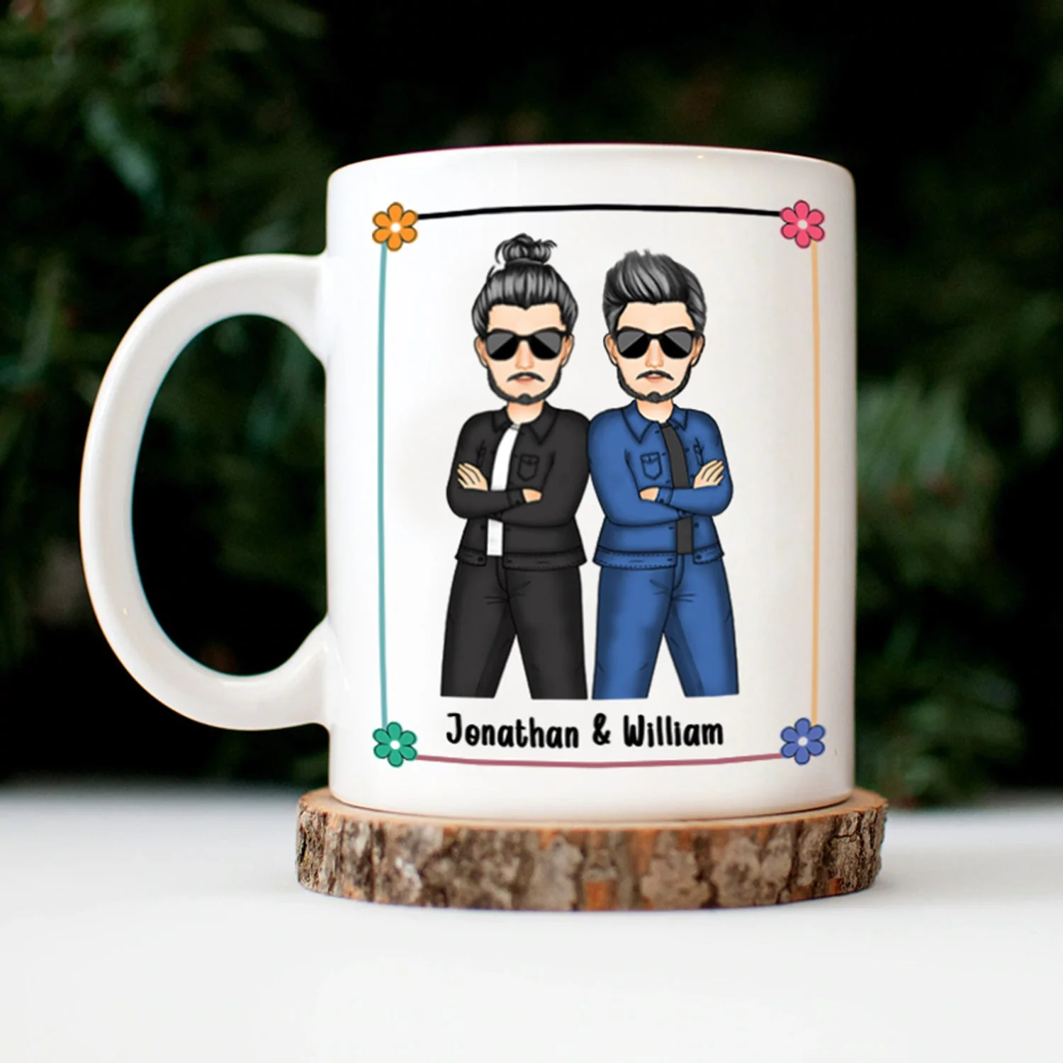 Sibling Congrats On Being My Brother - Gift For Sibling - Personalized Mug - Image 3