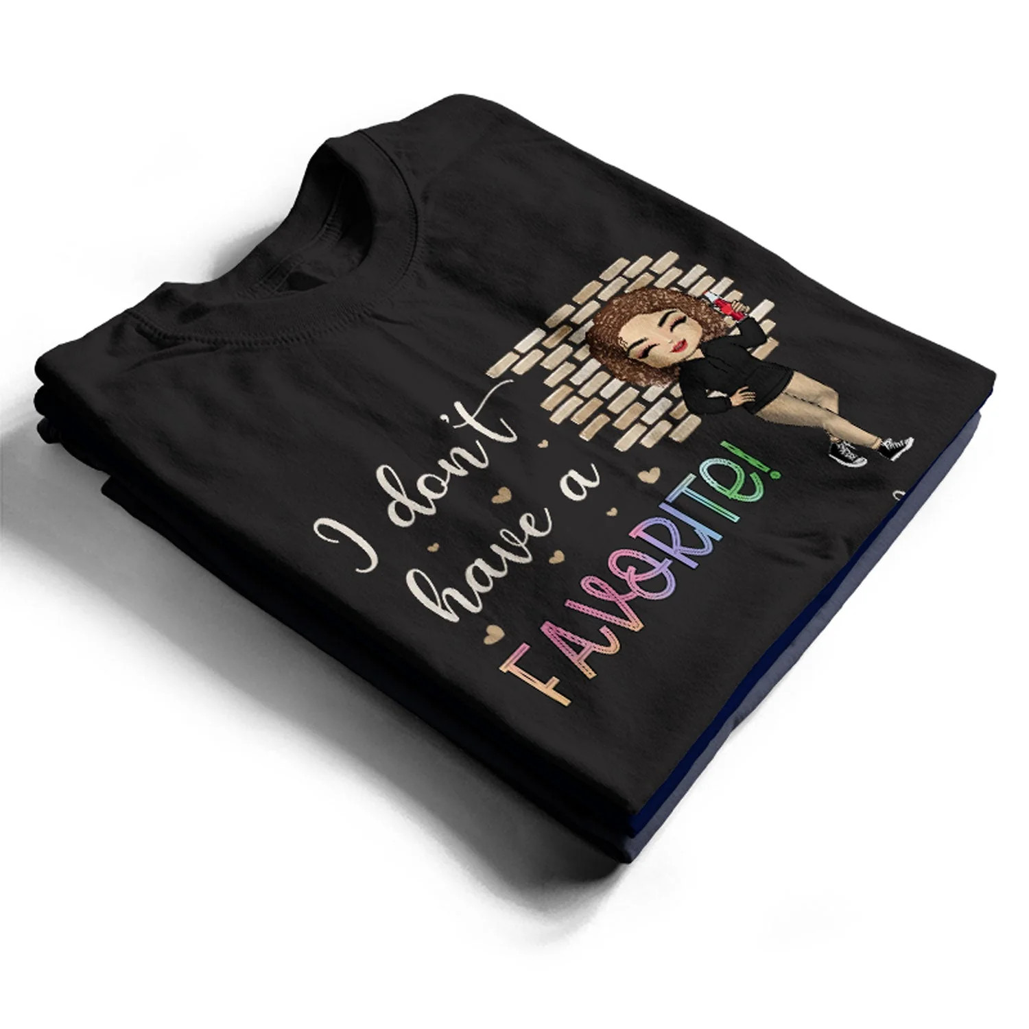 Sibling Funny I'm The Favorite - Personalized Custom Hoodie - Image 2
