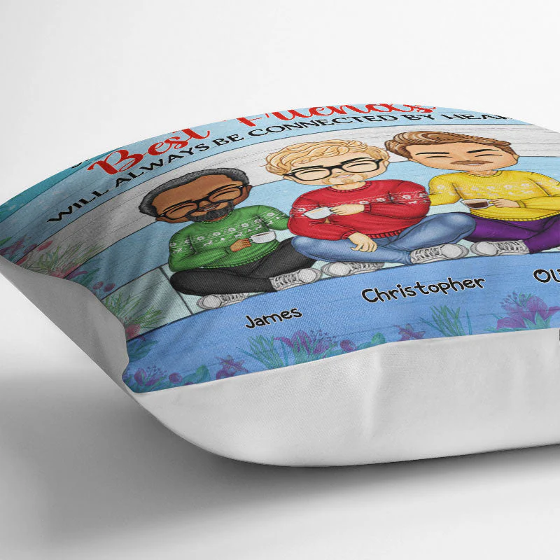 Siblings You And I Are Sisters Always Remember - Christmas Gift For Sisters And Brothers - Personalized Custom Pillow - Image 3