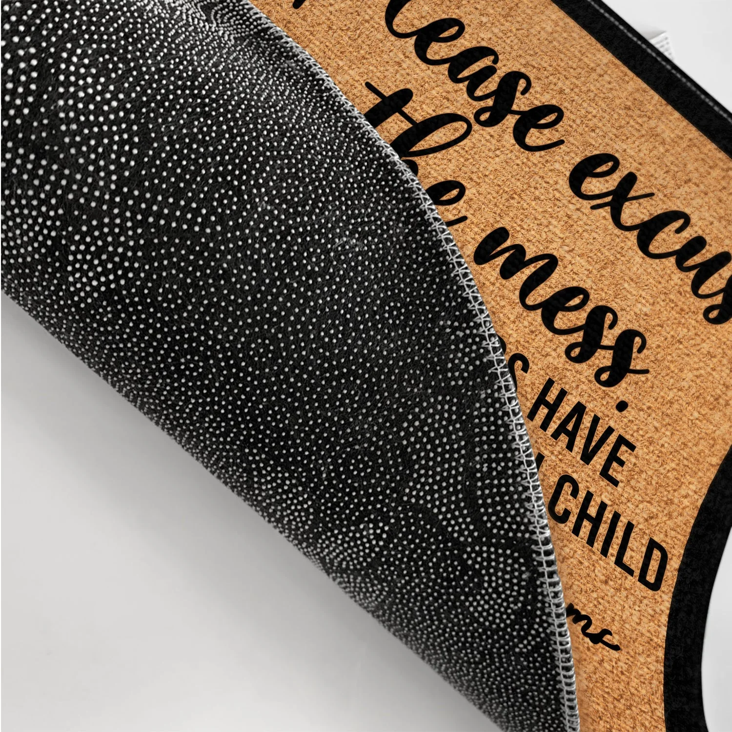 Single Parents Family Excuse The Mess - Gift For Family - Personalized Doormat - Image 3