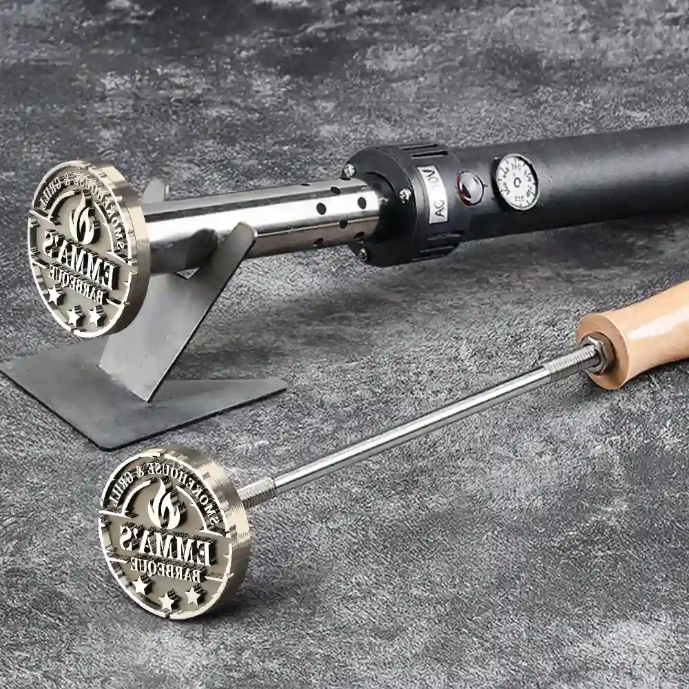 Smoke House And Grill - Personalized Grilling Branding Stamp - Image 6
