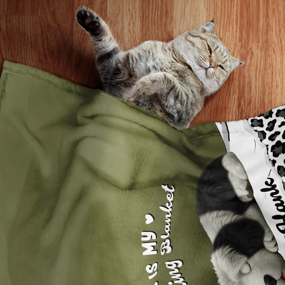 Snuggling Blanket - Personalized Pet Blanket - Image 2