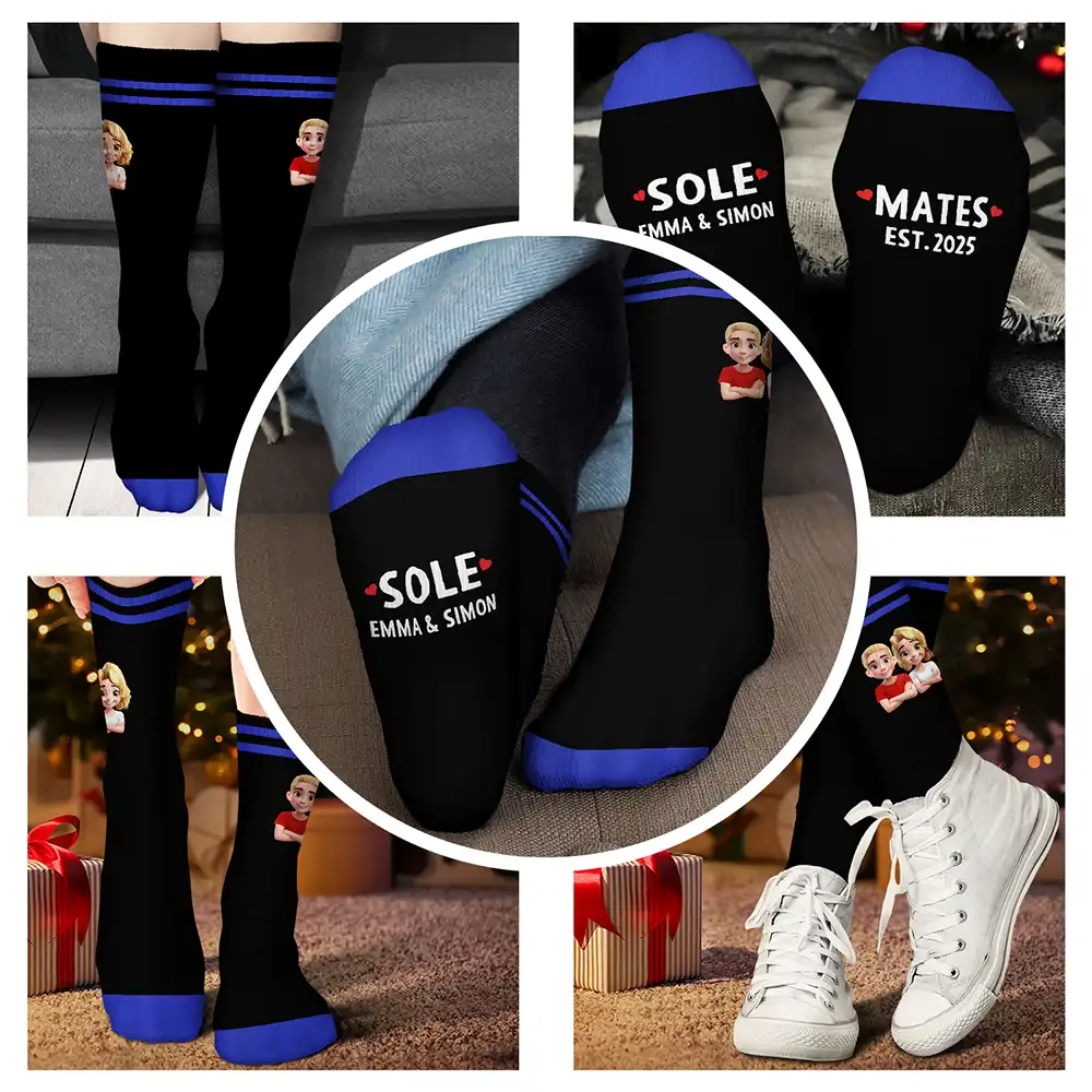 Sole Mates - Personalized Socks - Image 4