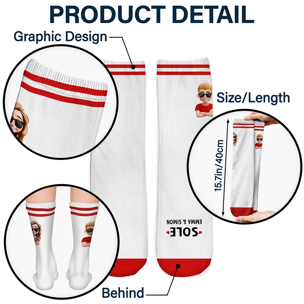 Sole Mates - Personalized Socks - Image 5