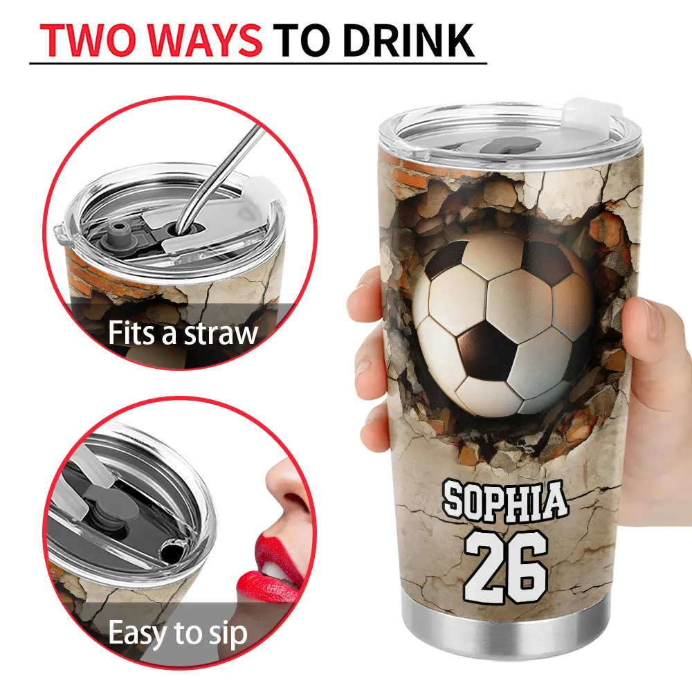 Sport Gifts - Personalized Tumbler - Image 4
