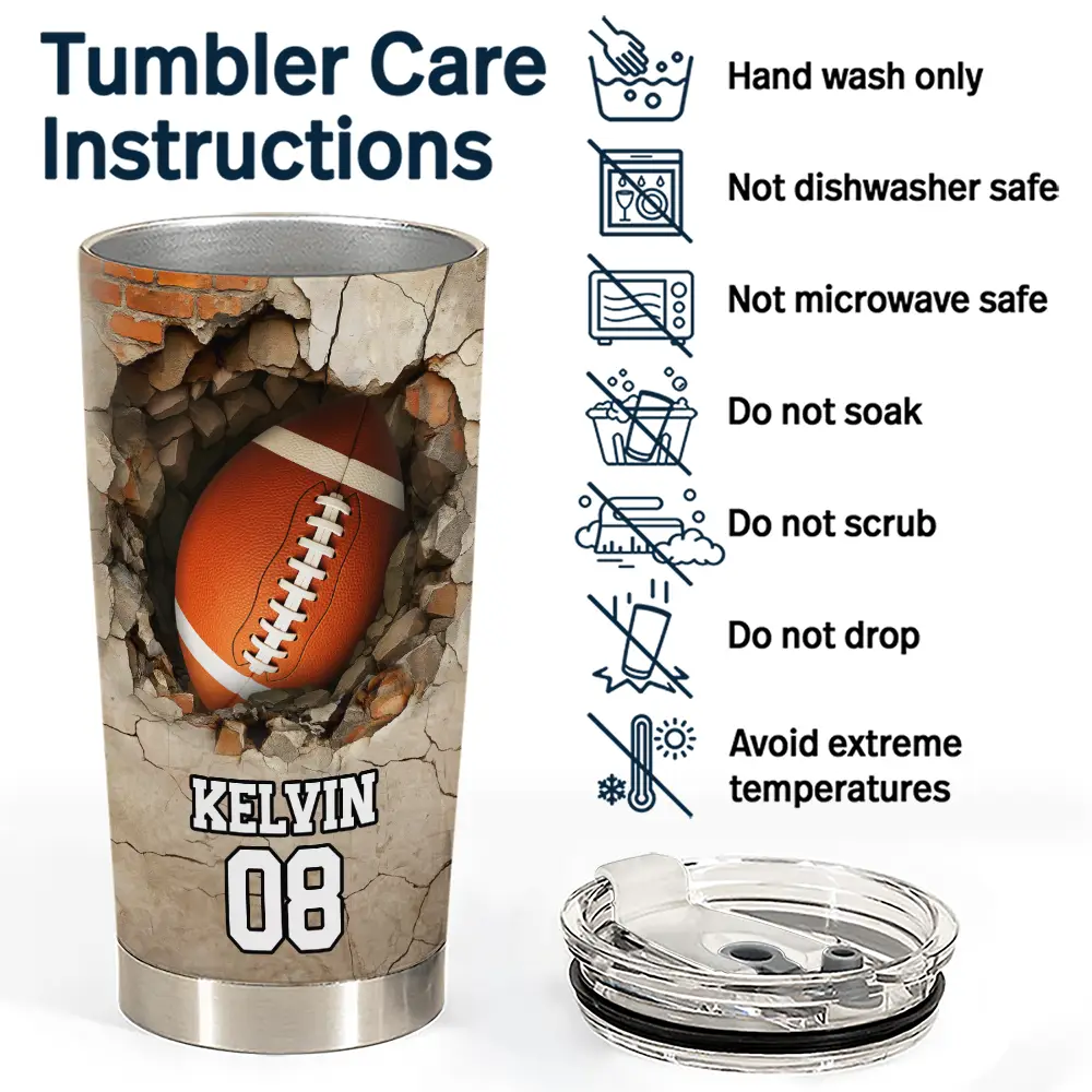 Sport Gifts - Personalized Tumbler - Image 5