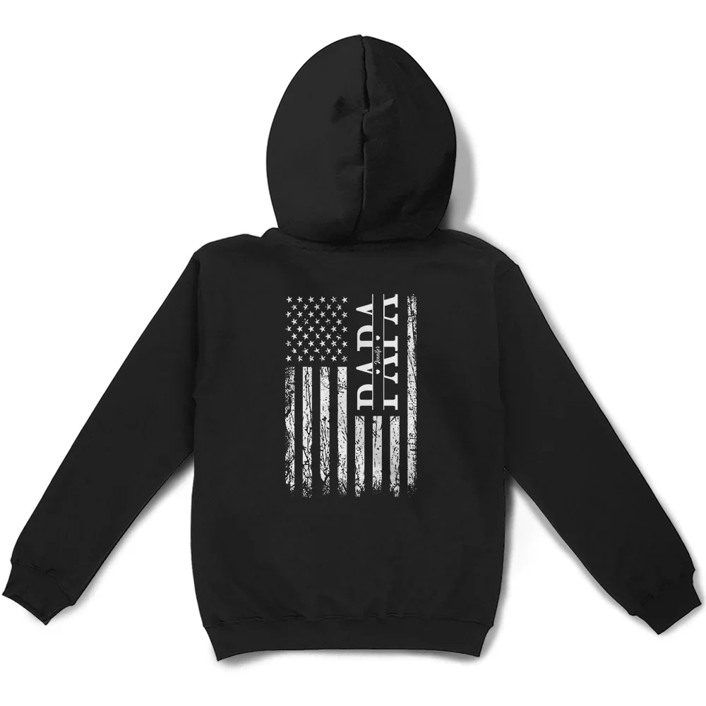 Stars & Stripes Dad Grandpa We Love You - Personalized T Shirt - Image 4