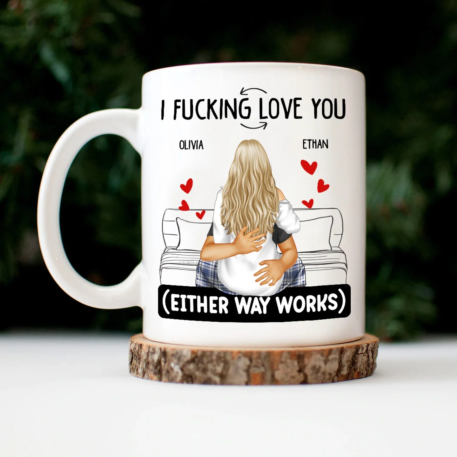Started With A Message - Gift For Couple - Personalized Mug - Image 3