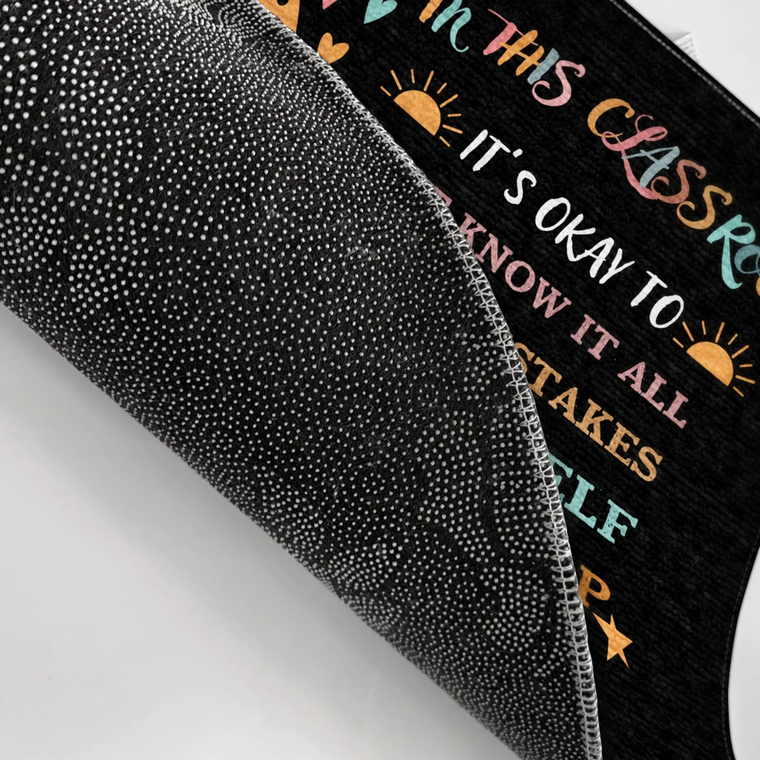 Teacher In This Classroom - Personalized Custom Doormat - Image 3
