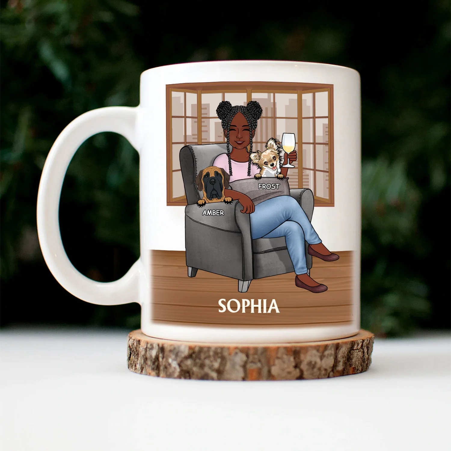 Thank You Best Dog Mom Ever - Mother Gift, Dog Lover Gift - Personalized Custom Mug - Image 3